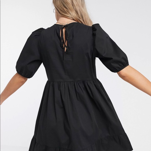 Mini Poplin Smock Dress - Picture 3 of 5